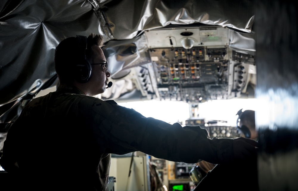 KC-135 soars over CENTCOM AOR