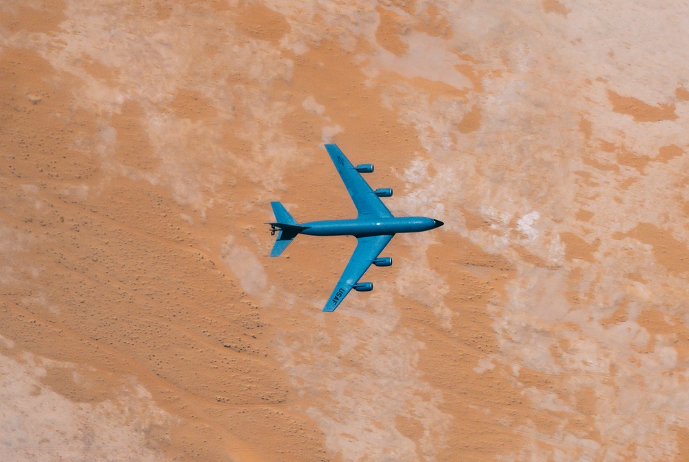 KC-135 soars over CENTCOM AOR