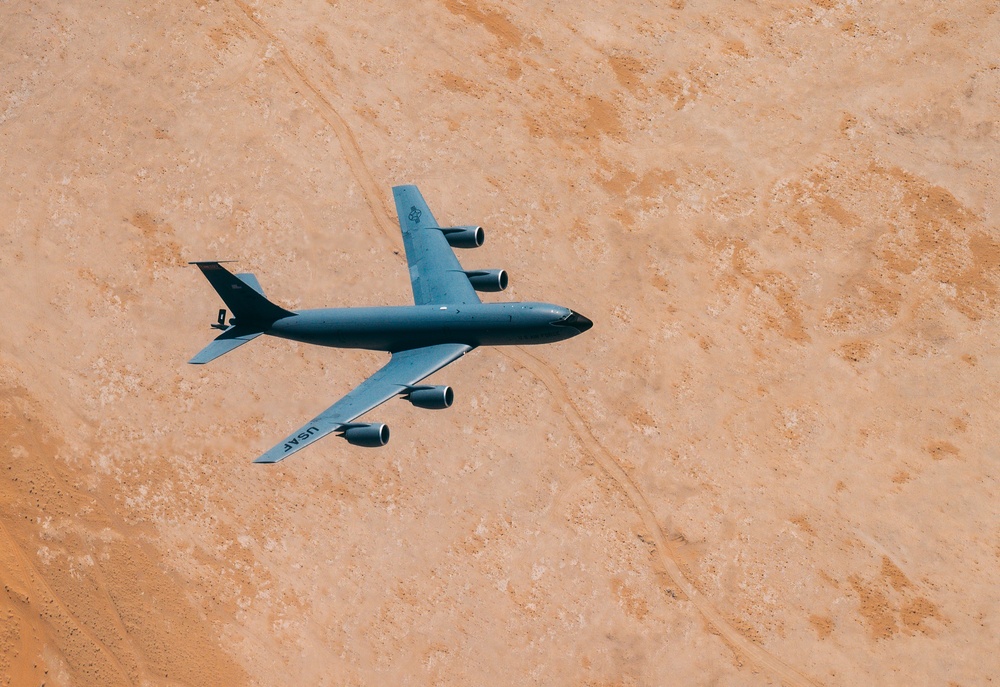 KC-135 soars over CENTCOM AOR