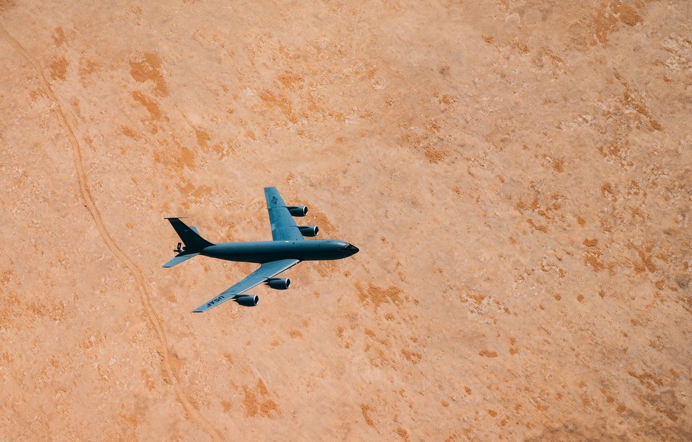 KC-135 soars over CENTCOM AOR