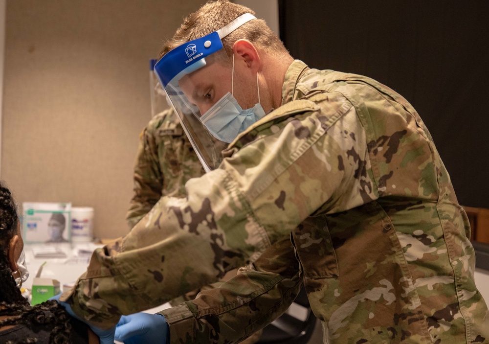 531st Hospital Center assists COVID Vaccine Response
