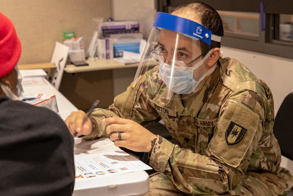 531st Hospital Center assists COVID Vaccine Response