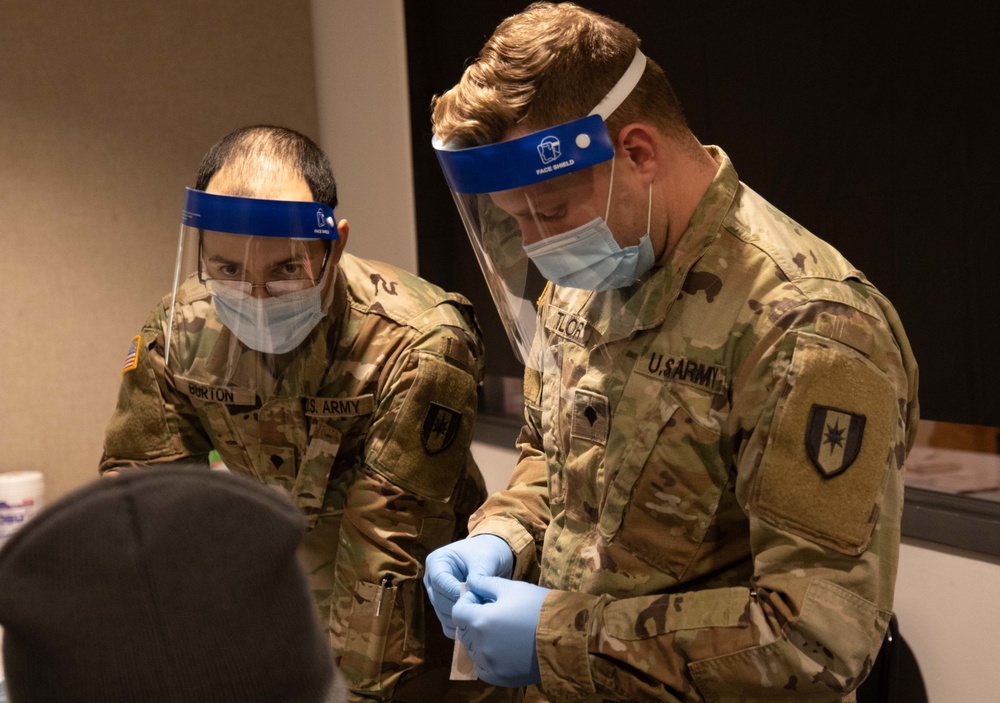 531st Hospital Center assists COVID Vaccine Response