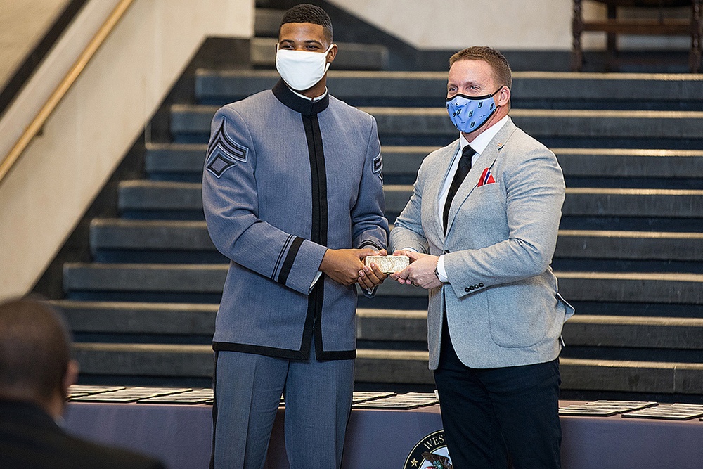 Class of 2022 cadets partake in Ring Melt ceremony