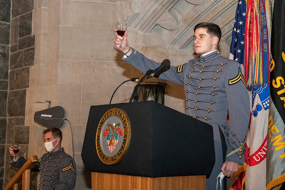 Class of 2022 cadets celebrate their 500th Night