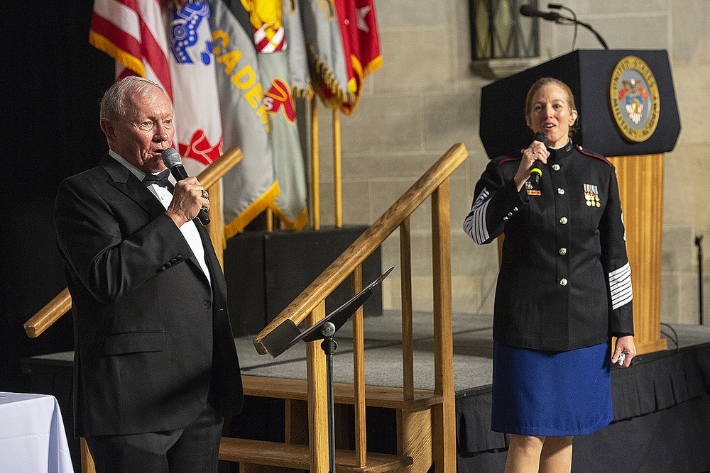 Class of 2022 cadets celebrate their 500th Night
