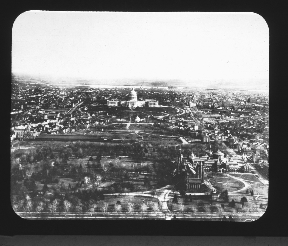 Lantern Slide 26: The Mall and the Capitol in 1890.