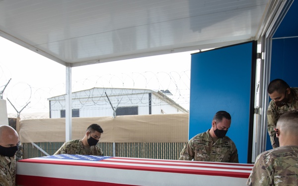 387th QM Mortuary Affairs Stays Ready to Assist Fallen Heros