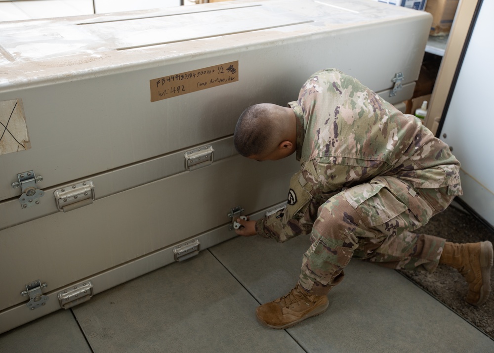 387th QM Mortuary Affairs Stays Ready to Assist Fallen Heros