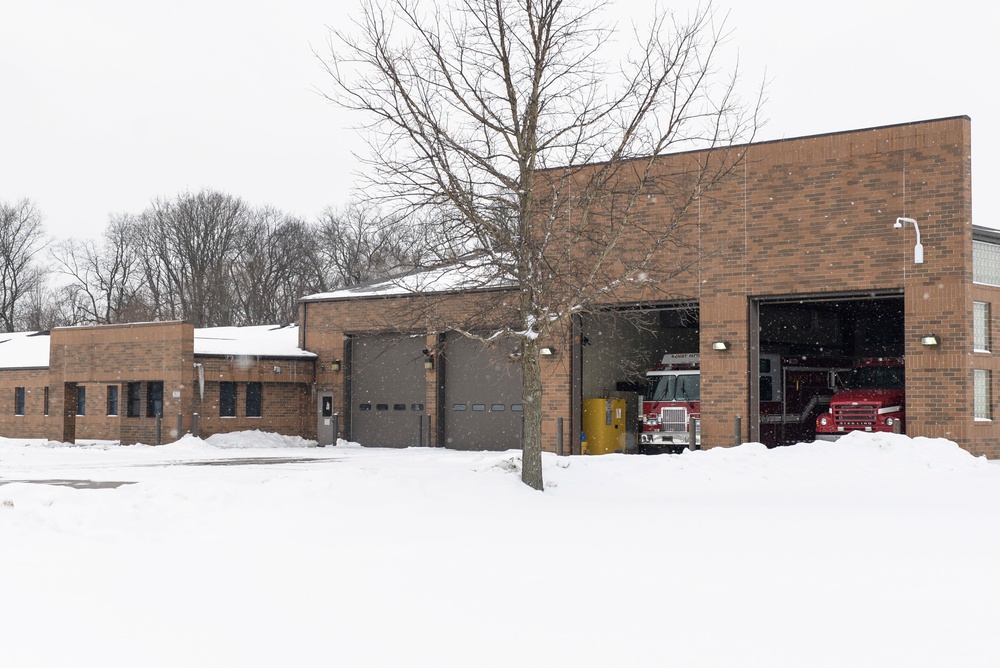 Snow Falls at Wright-Patt