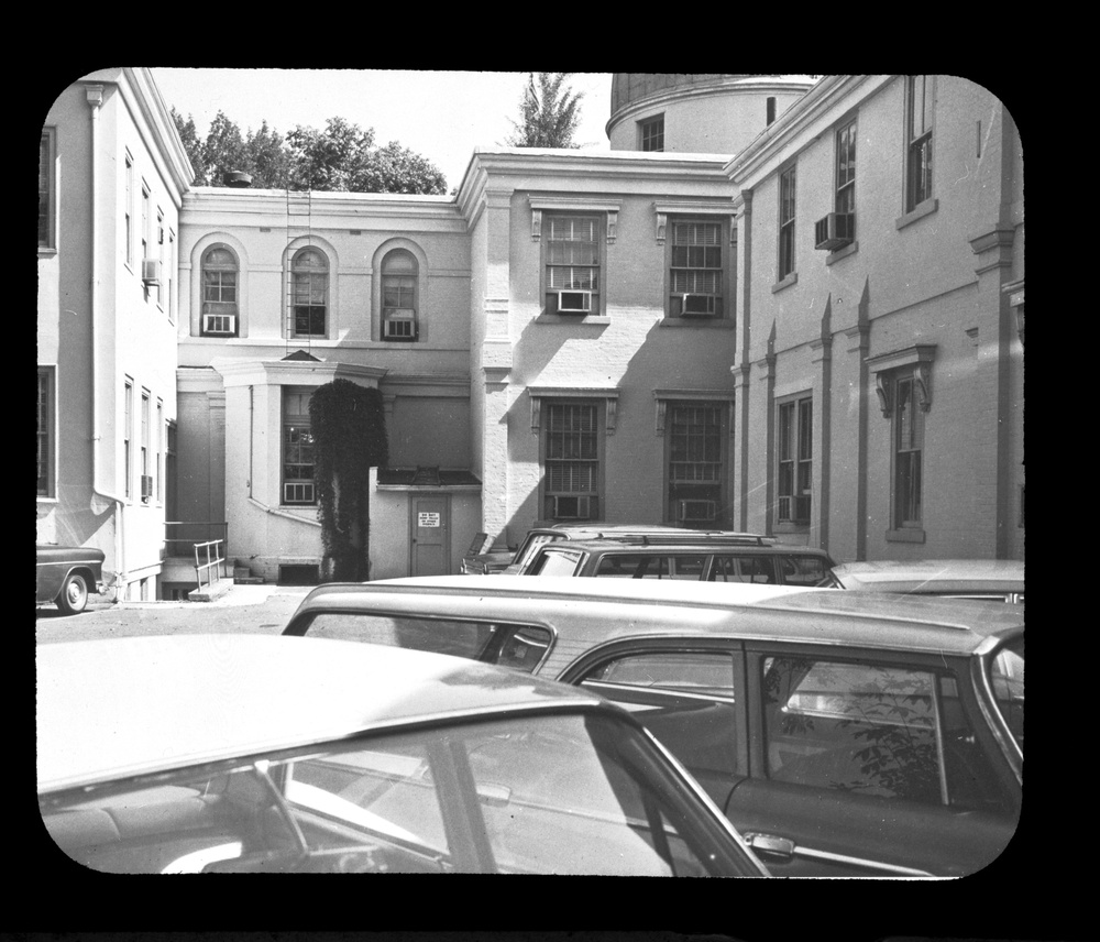 Lantern Slide 49: The west wing of the old observatory.