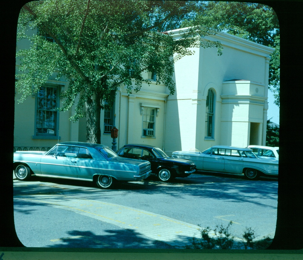 Lantern Slide 44: The west wing of the old observatory as it appears in 1964.