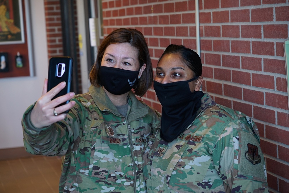 CMSAF discusses future mission priorities during visit to Grand Forks AFB
