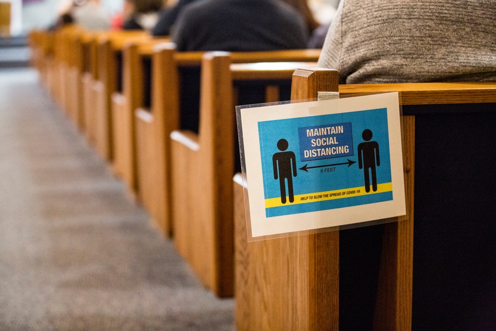 MCAS New River service members, family members observe Ash Wednesday services