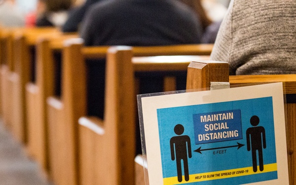 MCAS New River service members, family members observe Ash Wednesday services