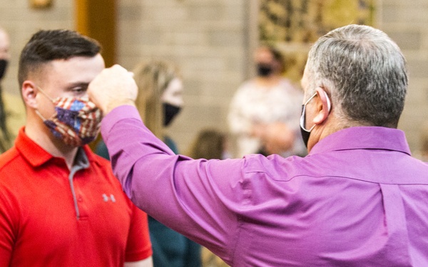 MCAS New River service members, family members observe Ash Wednesday services