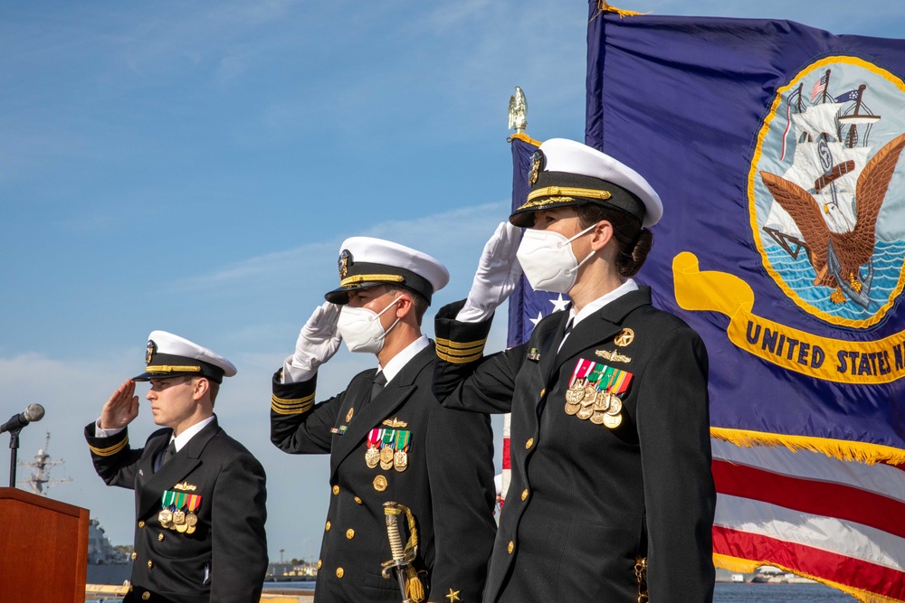 USS Tornado Decommissioning Ceremony