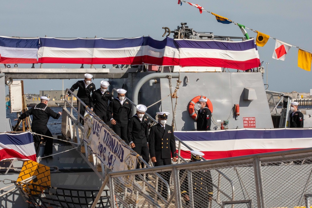 USS Tornado Decommissioning Ceremony