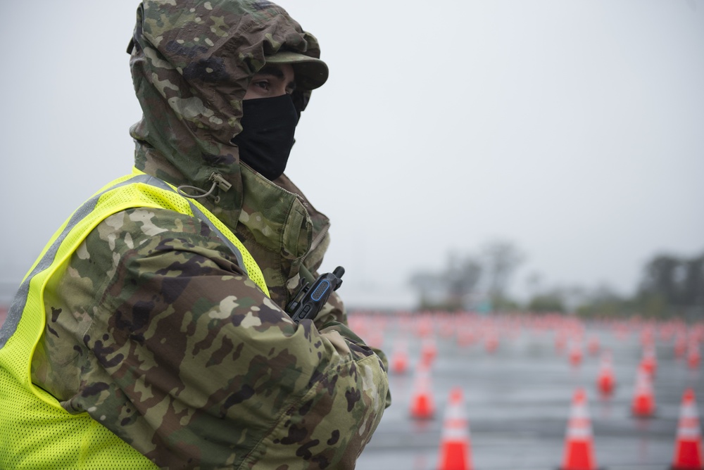 Guardsmen test max vaccine supersite capabilities with a soft launch