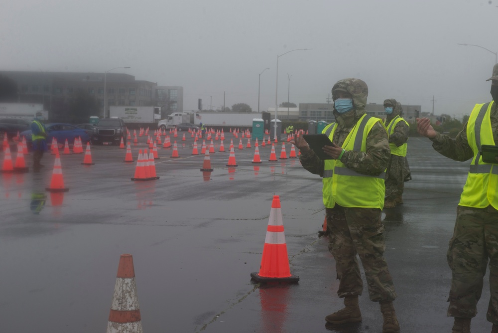 Guardsmen test max vaccine supersite capabilities with a soft launch