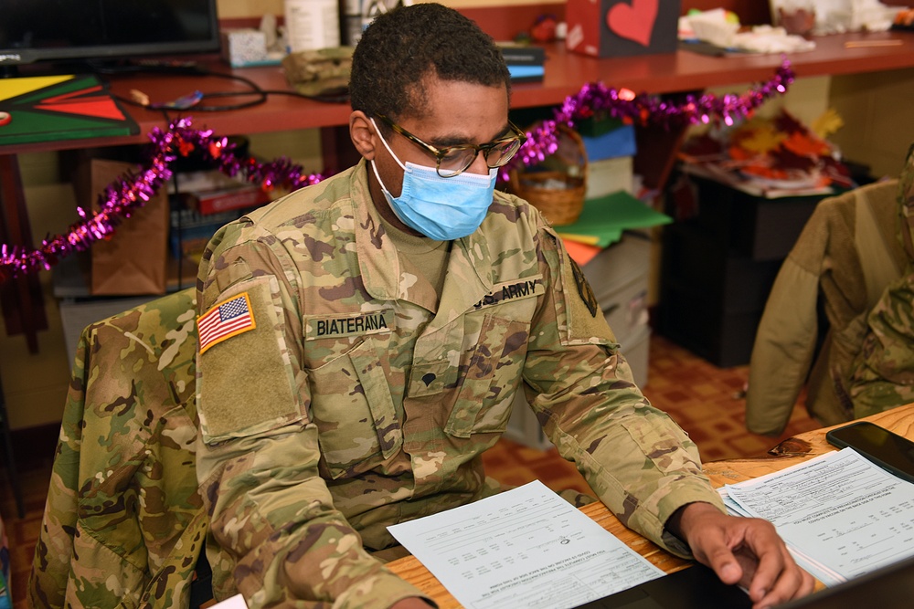 Michigan’s Task Force Spartan, Administers the COVID-19 Vaccine