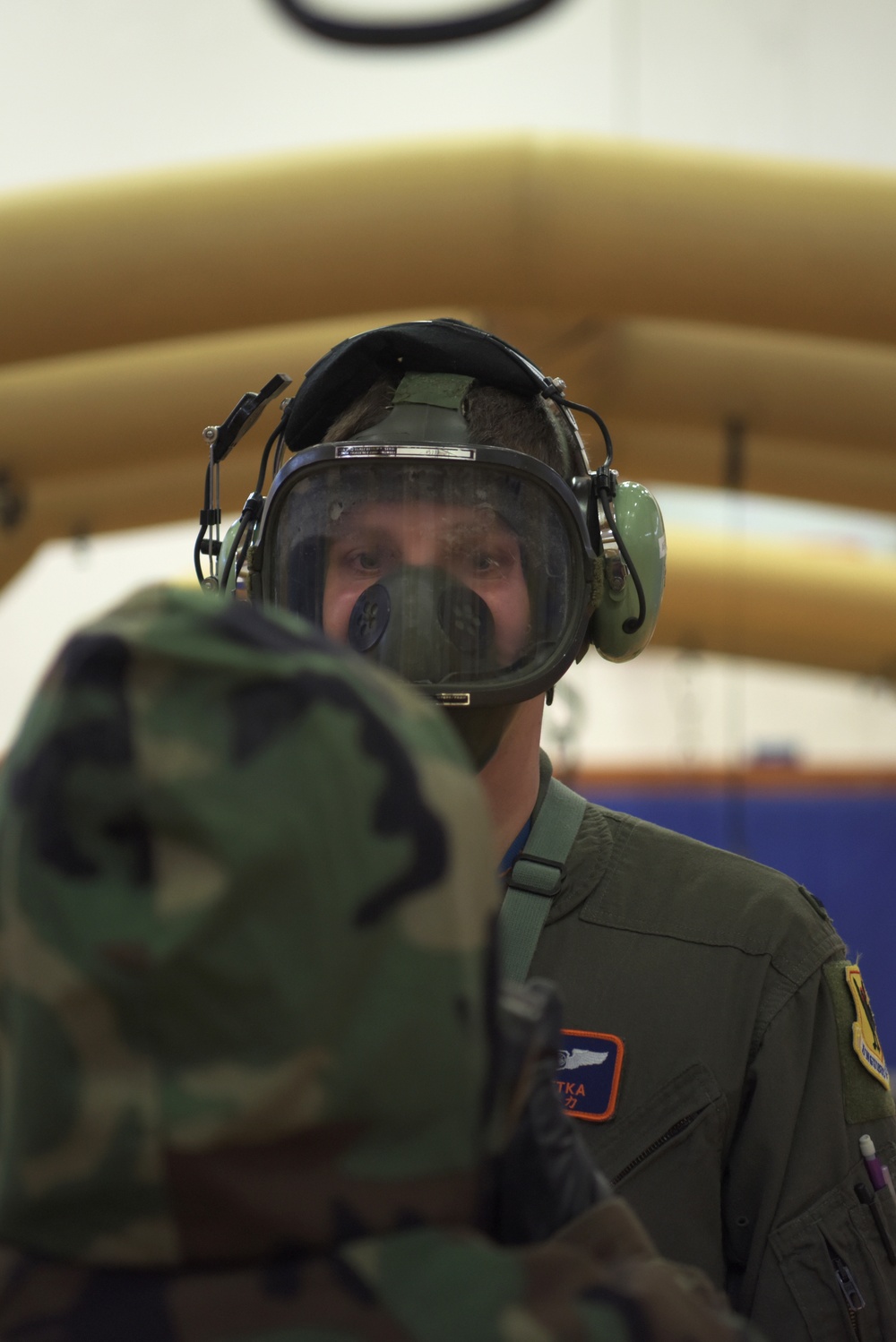 Aircrews Train on MOPP Gear Removal