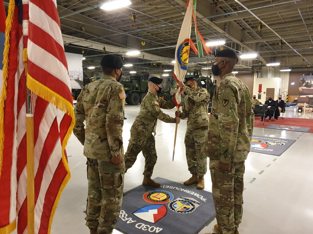 403rd AFSB welcomes Reaves, bids farewell to Ruiz in change of responsibility ceremony