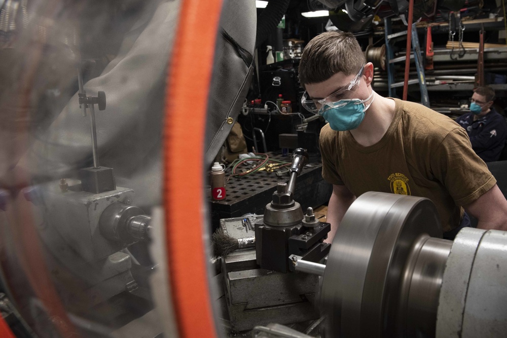 Mitscher Conducts Operations in U.S. 2nd Fleet