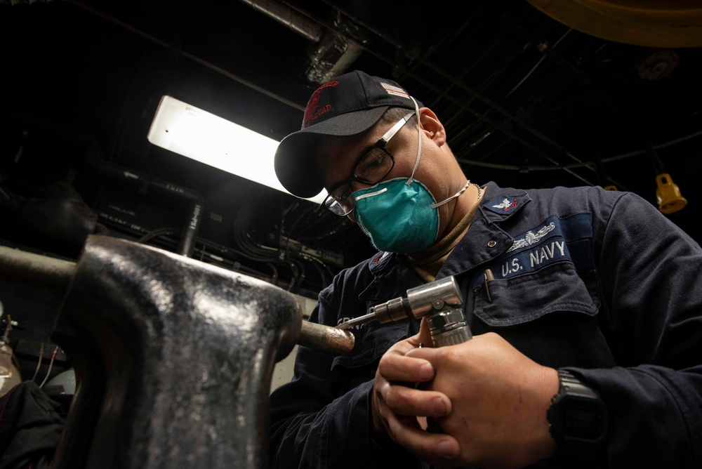 Mitscher Conducts Operations in U.S. 2nd Fleet
