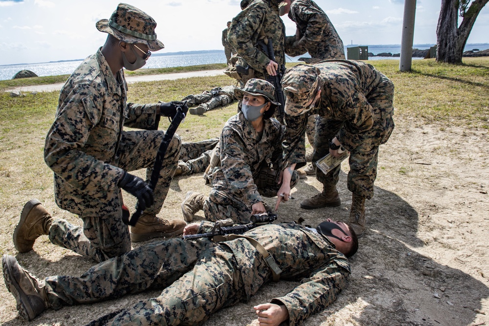 CLB 31, 31st MEU conduct mass casualty drill