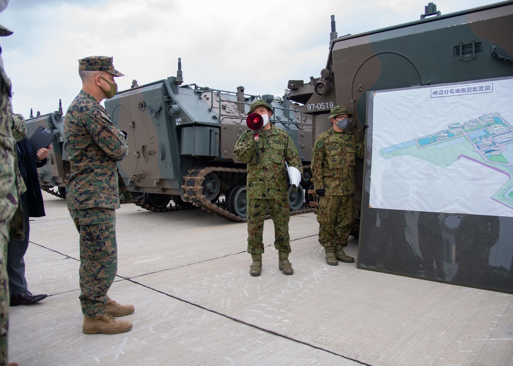 Brigadier General Wellons Visits Sasebo