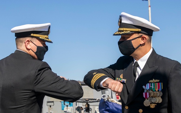 USS John S. McCain Change of Command