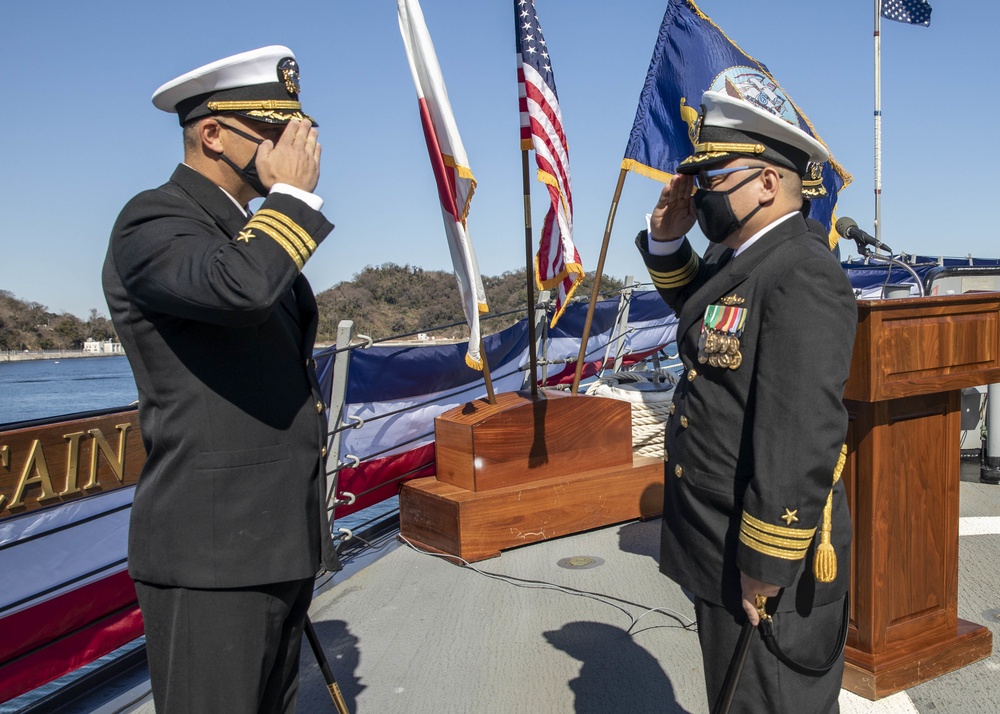 USS John S. McCain Change of Command