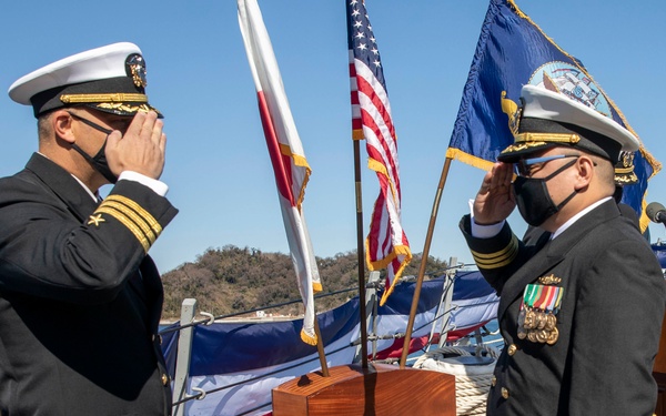 USS John S. McCain Change of Command