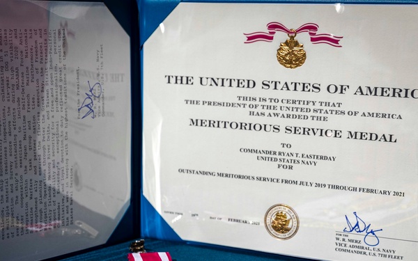 USS John S. McCain Change of Command