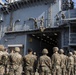 Kilo Company, 31st MEU rappels aboard USS Ashland