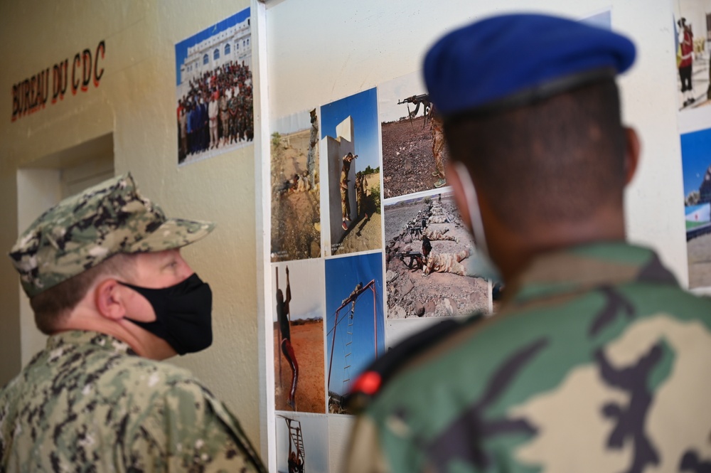 CMC CJTF-HOA visits FAD military training center
