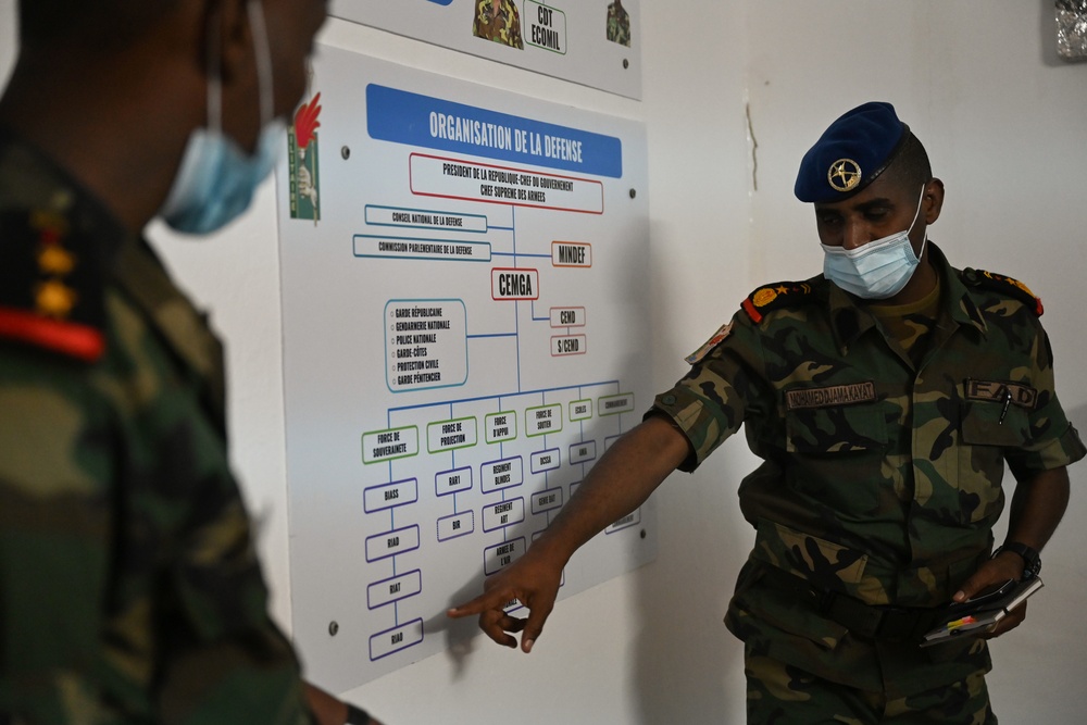 CMC CJTF-HOA visits FAD military training center