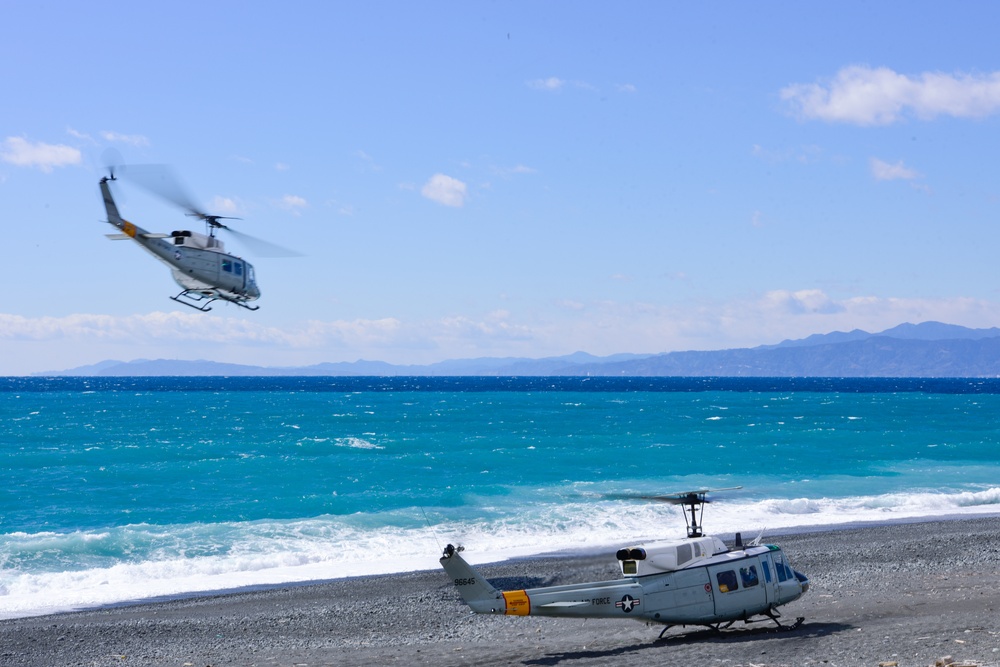 Numazu Beach Landing, a 459th AS first