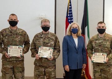 Ambassador praises Army Reserve medical soldiers