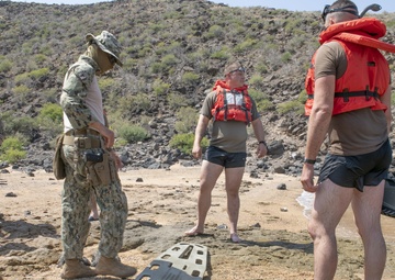 MSRON 8 Sailors Conduct Training in Gulf of Tadjoura