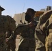 Brig. Gen. Collins, Brig. Gen. Jolly talk force protection with 409 ESFS