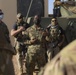 Brig. Gen. Collins, Brig. Gen. Jolly talk force protection with 409 ESFS