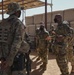 Brig. Gen. Collins, Brig. Gen. Jolly talk force protection with 409 ESFS