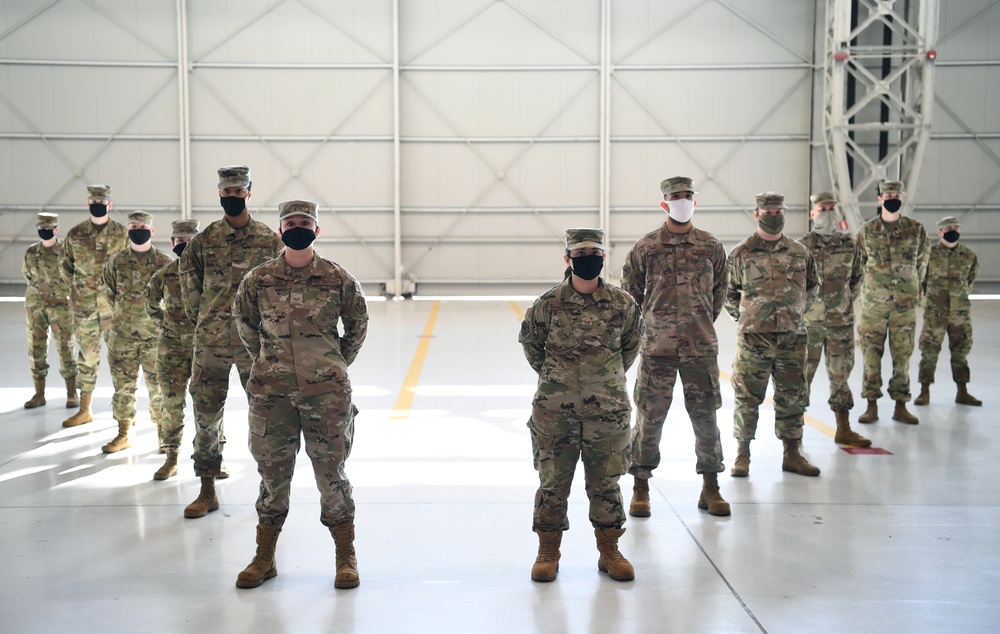 31st FW enlists Airmen into USSF