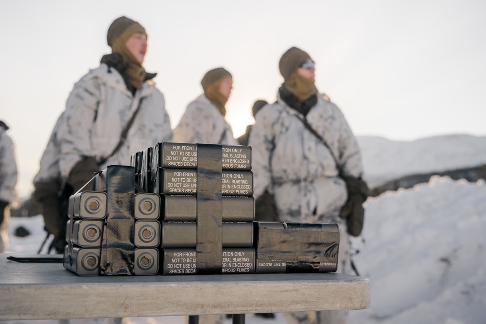 Ice Breakers: MRF-E Marines Blow up Ice