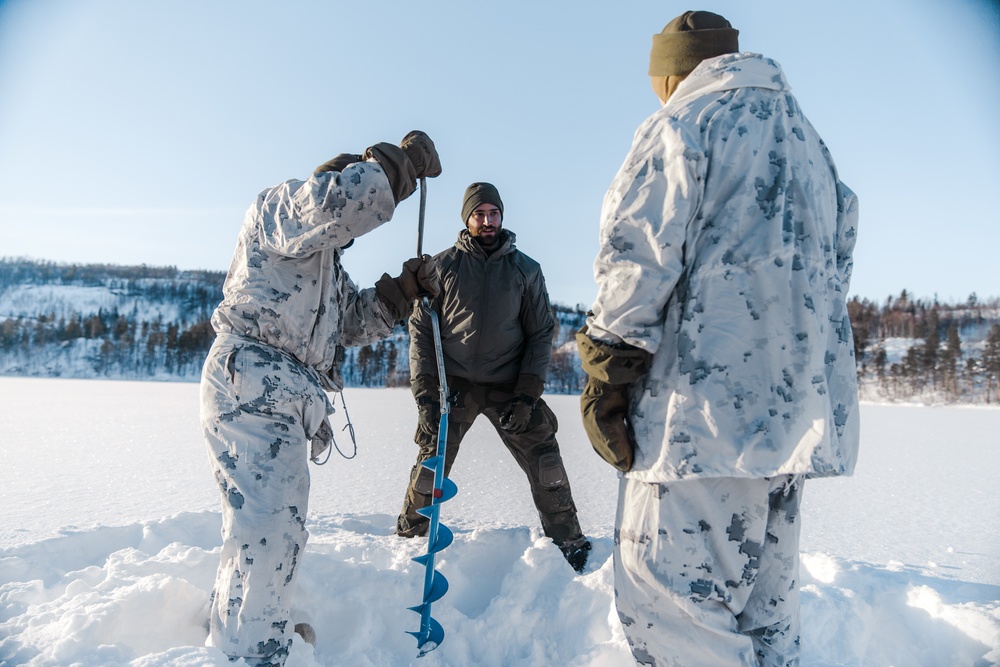 Ice Breakers: MRF-E Marines Blow up Ice