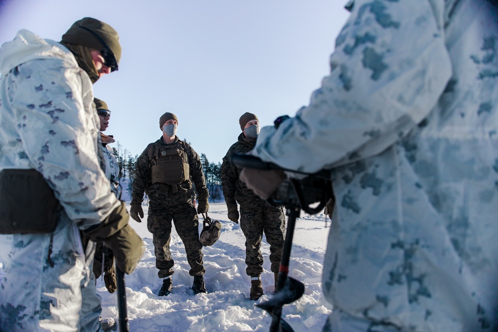 Ice Breakers: MRF-E Marines Blow up Ice