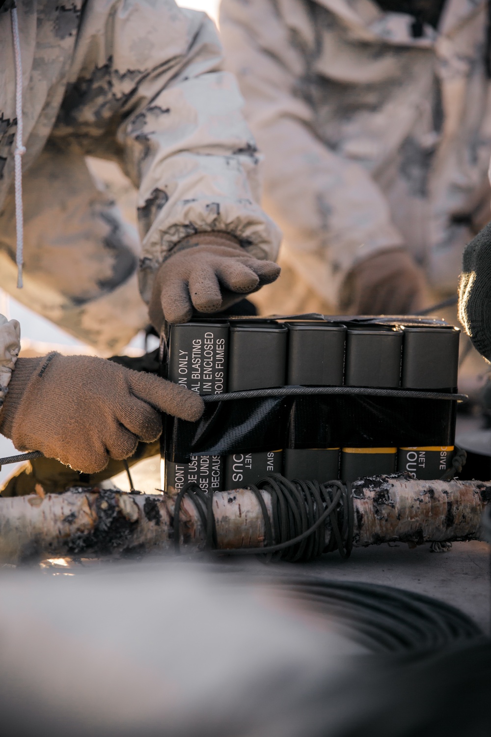 Ice Breakers: MRF-E Marines Blow up Ice