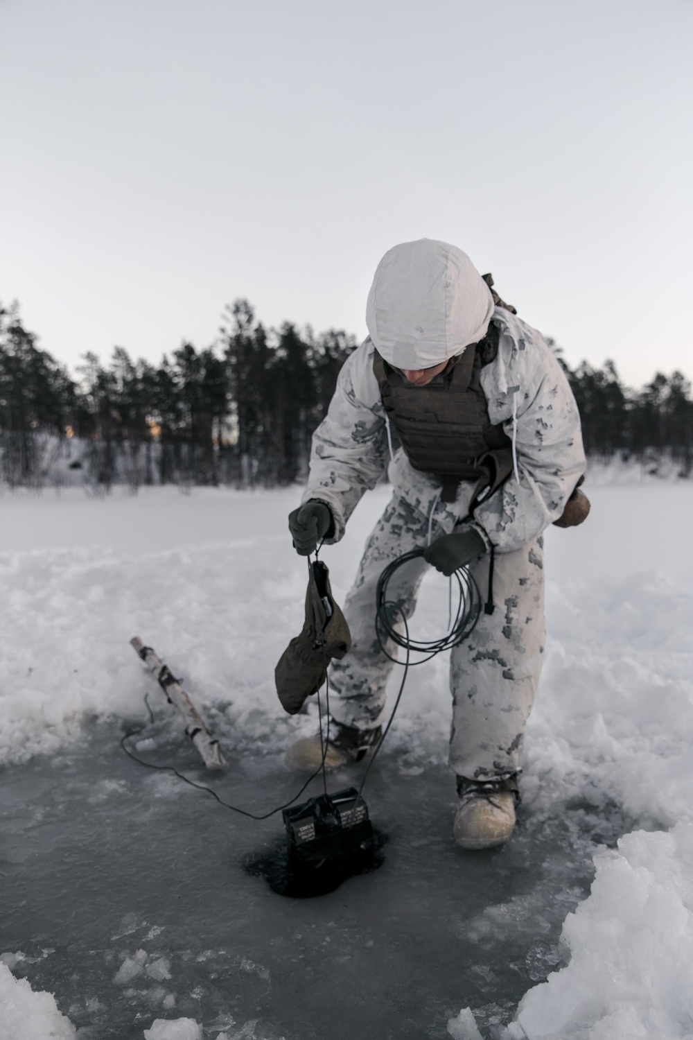 Ice Breakers: MRF-E Marines Blow up Ice